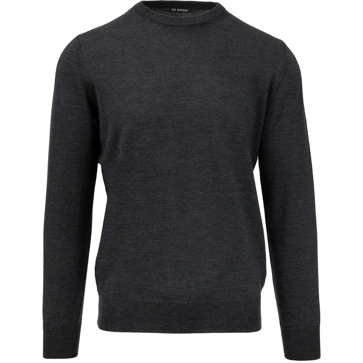 OZ BASIC - Knitted Sweater Dark Grey - dark grey - M | Oberrauch Zitt