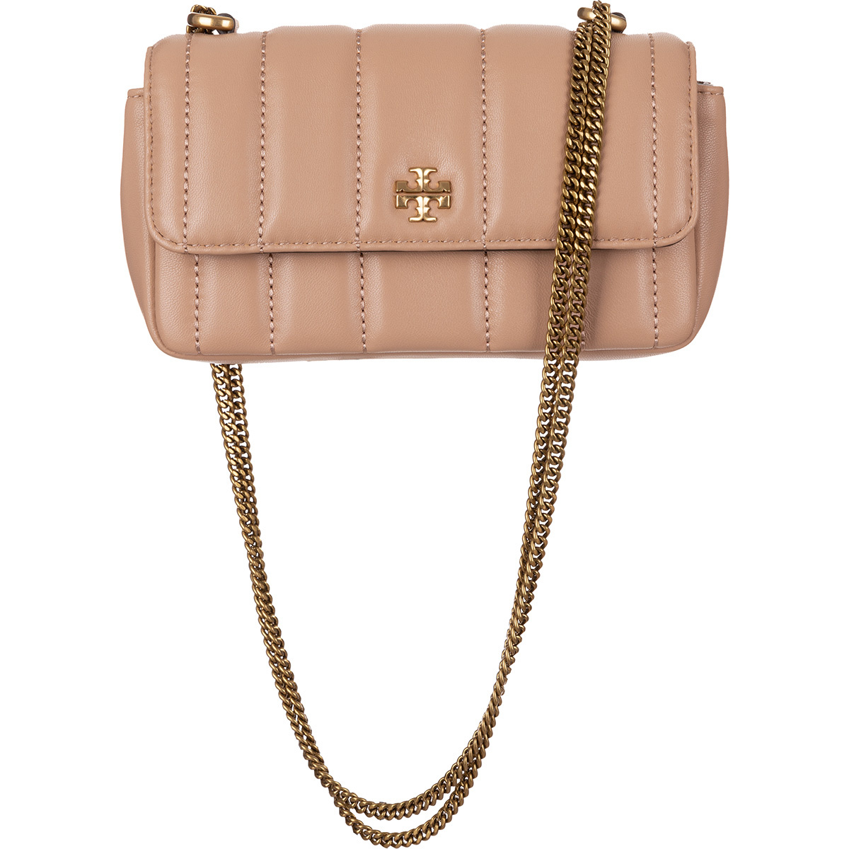 Tory Burch Kira Mini Flap Quilted Leather Shoulder Bag