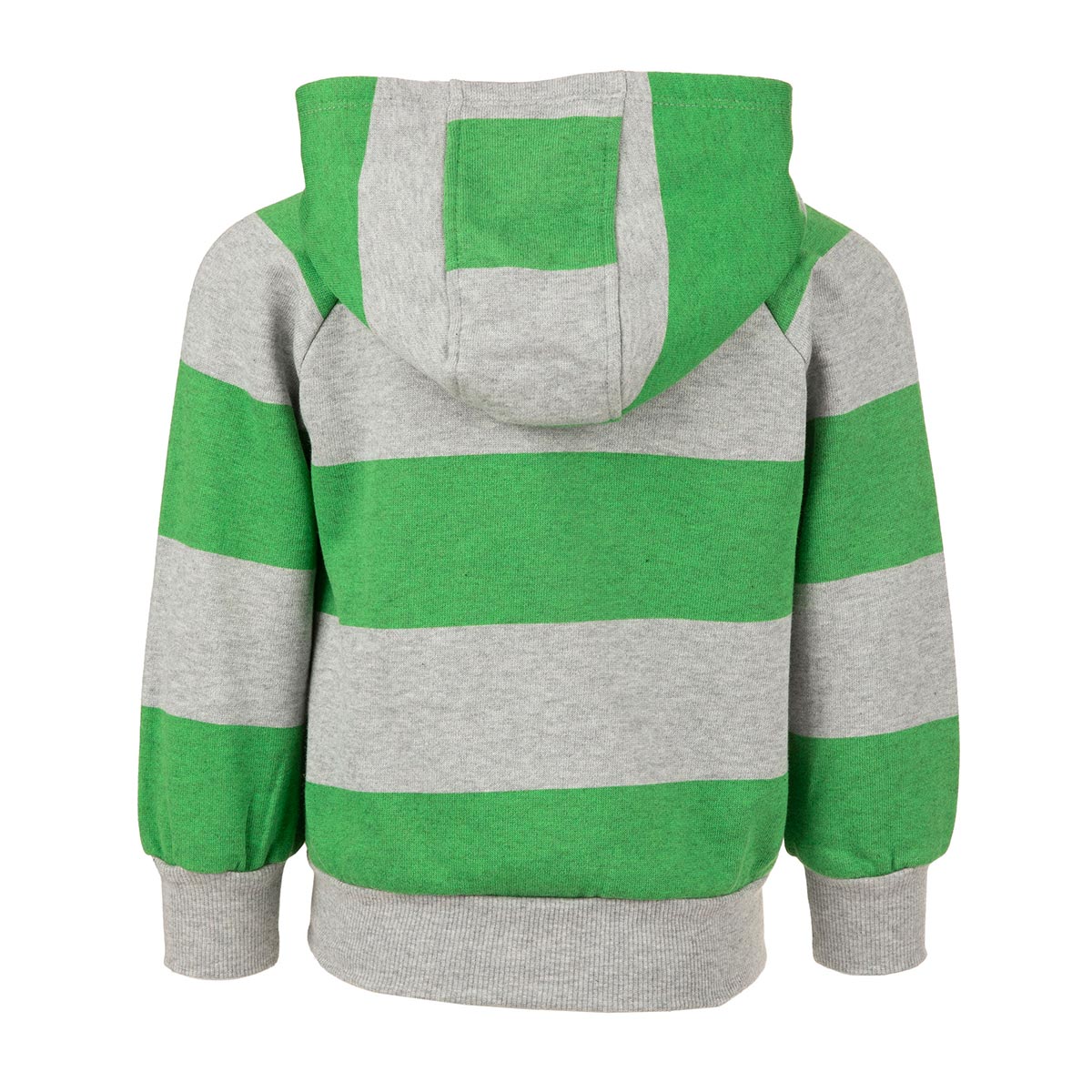 MINIRODINI - Stripe zip hoodie | Green 128/134 Oberrauch - Zitt