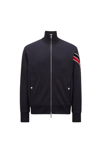 MONCLER Sweatshirt Zip Blue M Oberrauch Zitt