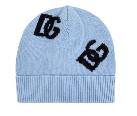 DOLCE & GABBANA DG LOGO BEANIE