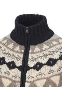 LUIS TRENKER Luwall Jacquard Cardigan