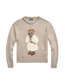 POLO RALPH LAUREN CRMY Bear Pullover