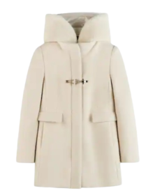 FAY TOGGLE COAT FRONT TEDDY