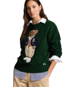 POLO RALPH LAUREN Prep Bear Pullover