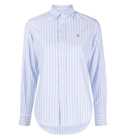 POLO RALPH LAUREN LONG SLEEVE BUTTON FRONT SHIRT