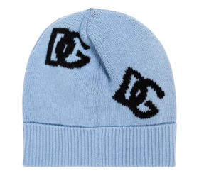 DOLCE & GABBANA DG LOGO BEANIE