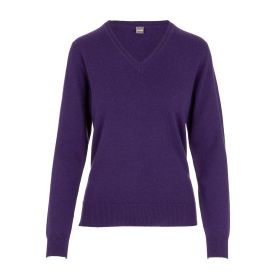 OZ BASIC V-PULLOVER 100% CASHMERE