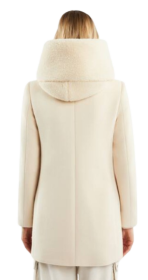 FAY TOGGLE COAT FRONT TEDDY