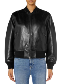 DIESEL L-ILAN LEATHER BOMBER